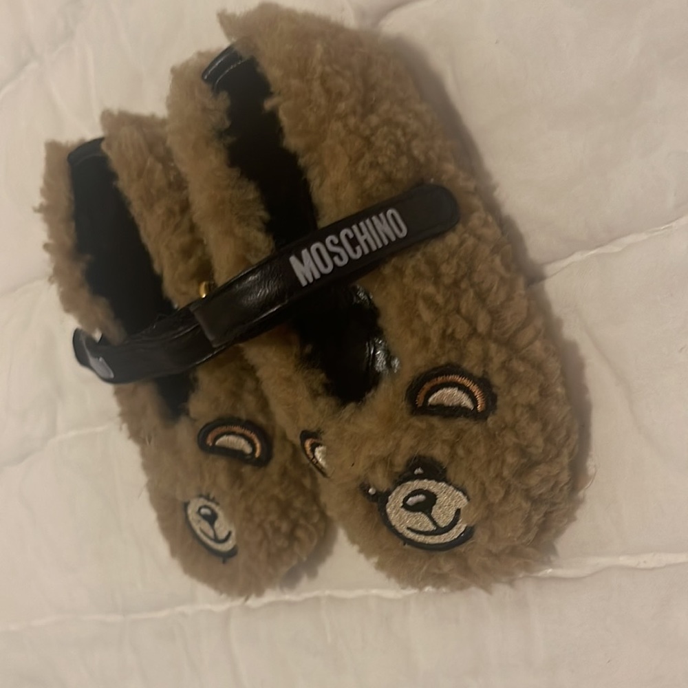 Moschino Teddy Bear Flats (Sz 18 EU) - Picture 2 of 7